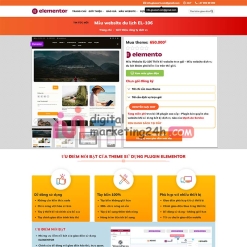 Trang sản phẩm theme wordpress kho theme, theme mẫu số 02