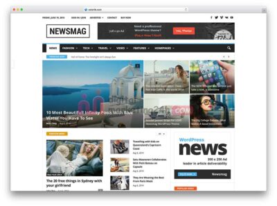 Newspaper – Theme tin tức chuyên nghiệp, đẹp mắt