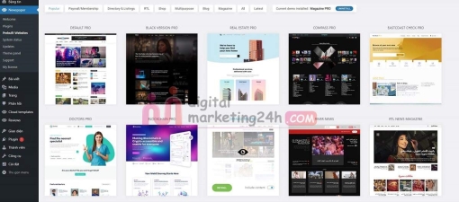 Hơn 80 giao diện cho theme Newspaper