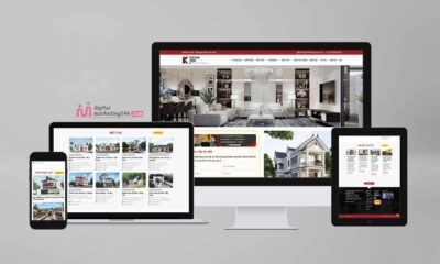 Mẫu theme mẫu kiến trúc, thiết kế nhà, biệt thự