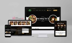 Theme mẫu nhà hàng, gọi món đẹp đơn giản