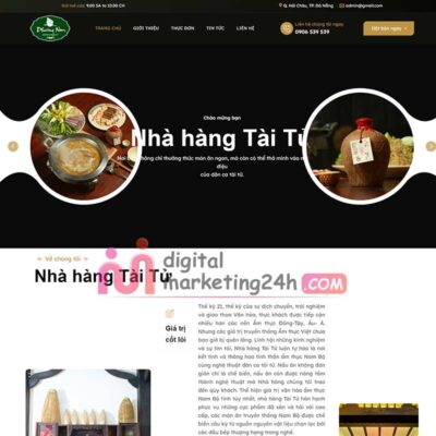 Trang chủ Theme mẫu nhà hàng