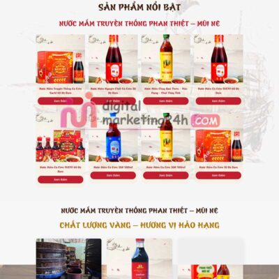 Phần sản phẩm trang chủ