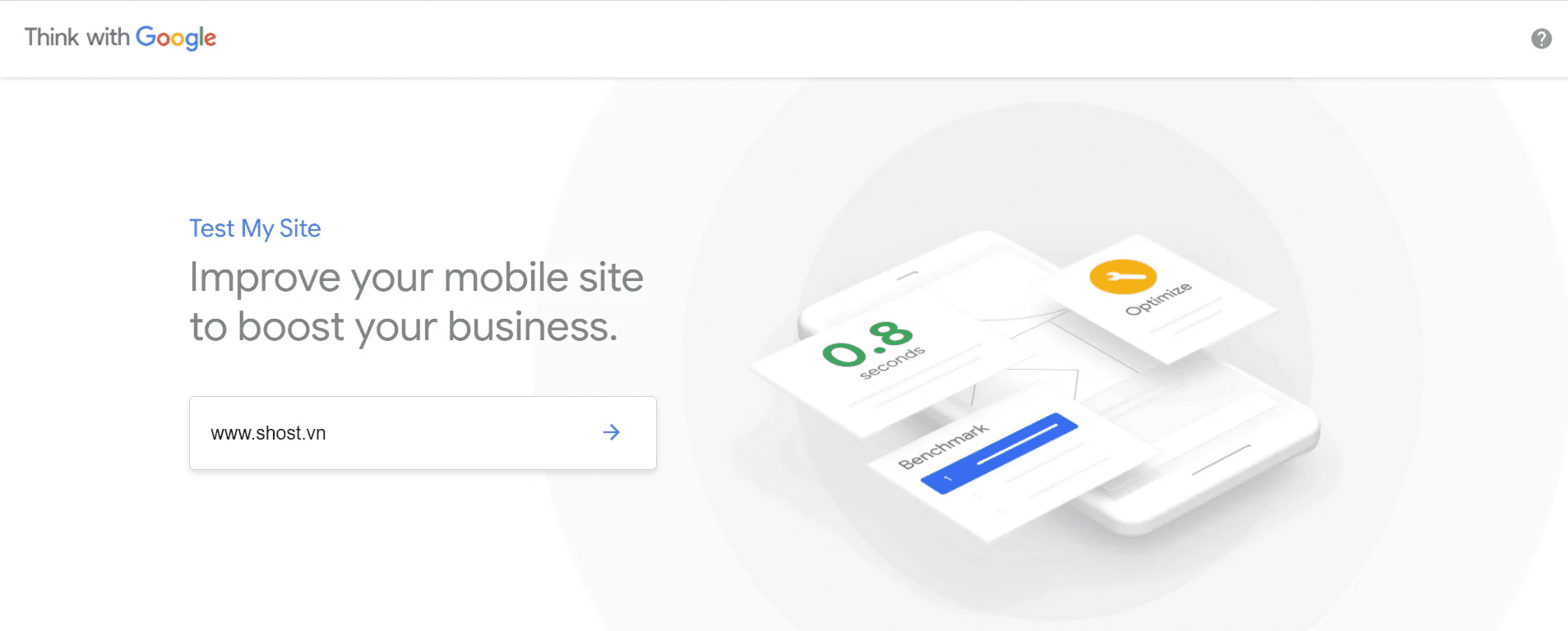 Kiểm tra bằng công cụ Think With Google