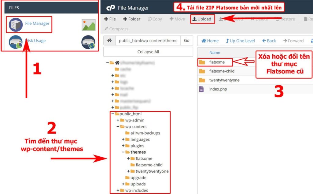 Hướng dẫn cài đặt theme mua ngoài