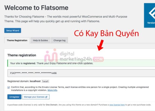 Chia sẻ theme Flatsome có key, dùng Không giới hạn Website