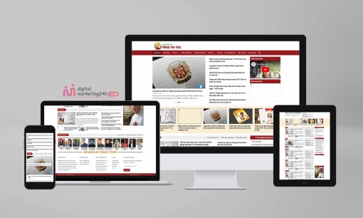 Website demo wordpress Tin Tức Mẫu 02