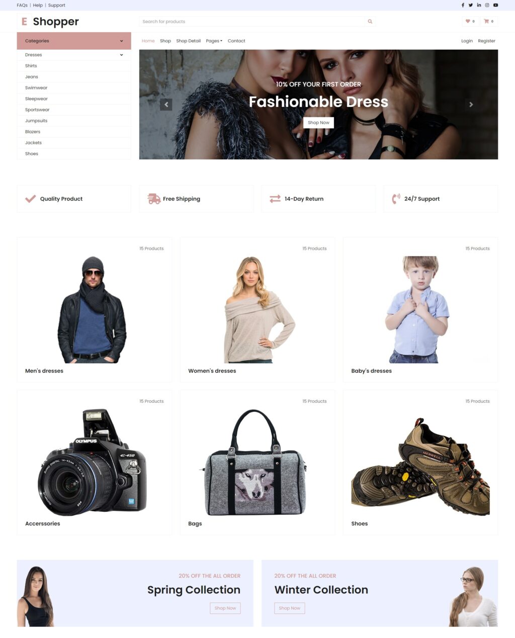 Chia sẻ theme web bán hàng free tại đây
