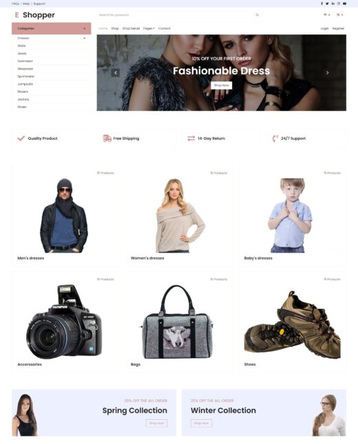 Chia sẻ theme web bán hàng free tại đây