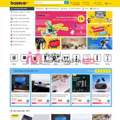 Demo trang chủ