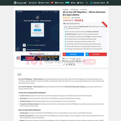 Giao diện đẹp dễ dàng tùy chỉnh