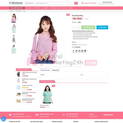 Hình ảnh trang sản phẩm đẹp