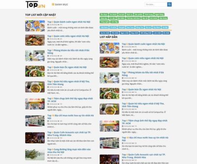 Giao diện bắt mắt