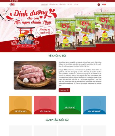 Hình ảnh trang chủ