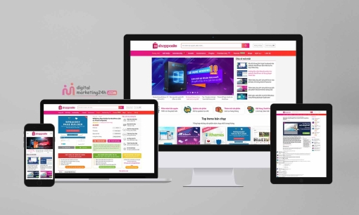 Theme WordPress Shop bán tài nguyên, source code, sản phẩm số