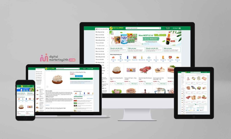 Theme wordpress tạp hóa