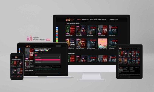 Theme wordpress web truyện ma audio