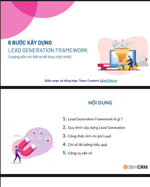 6 bước xây dựng lead generation framework