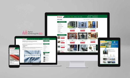 Theme wordpress cơ khí