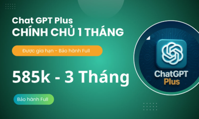 Chat GPT-4 (chính chủ) 3 tháng – Bảo hành Full