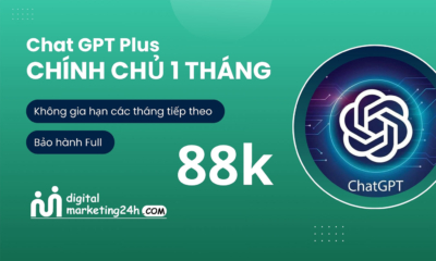 Chat GPT Plus (chính chủ) – 1 Tháng không gia hạn