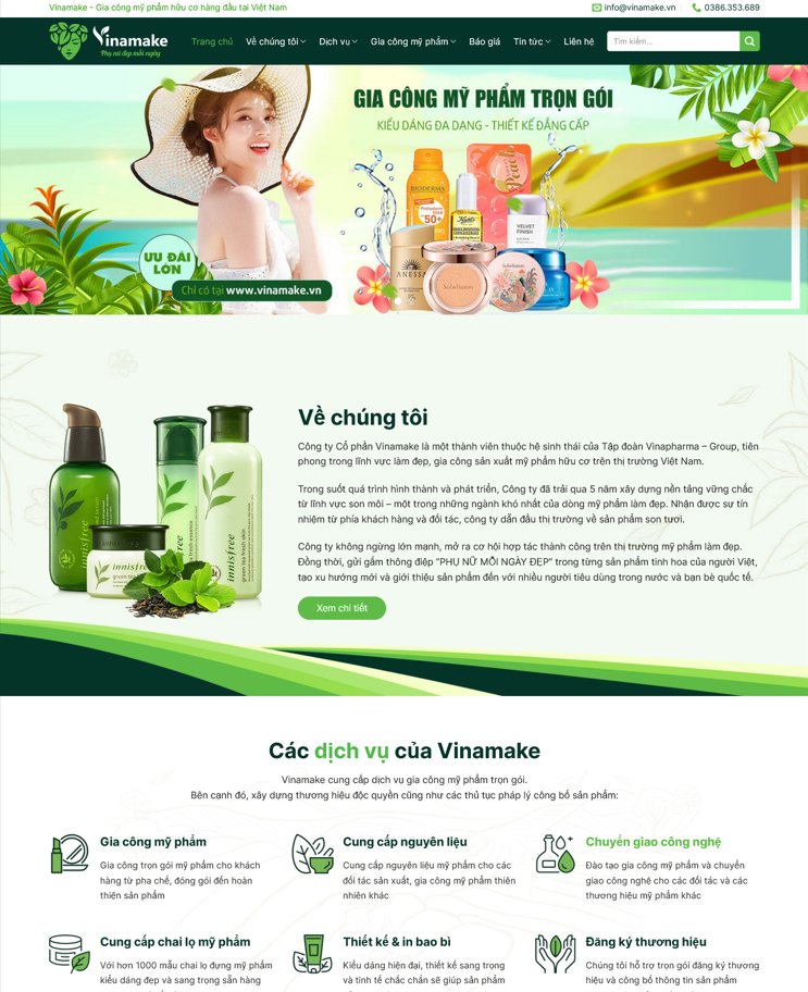 Demo Theme WordPress Bán Mỹ Phẩm - 04