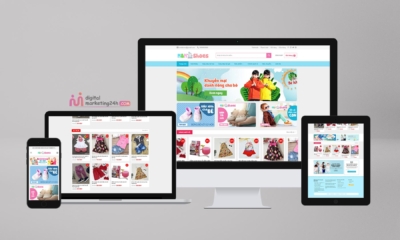 Source Code Website bán quần áo thời trang trẻ em wordpress