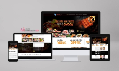 Code WordPress nhà hàng BBQ - Theme Flatsome