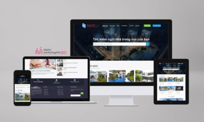 Demo Website bán và cho thuê dự án bất động sản