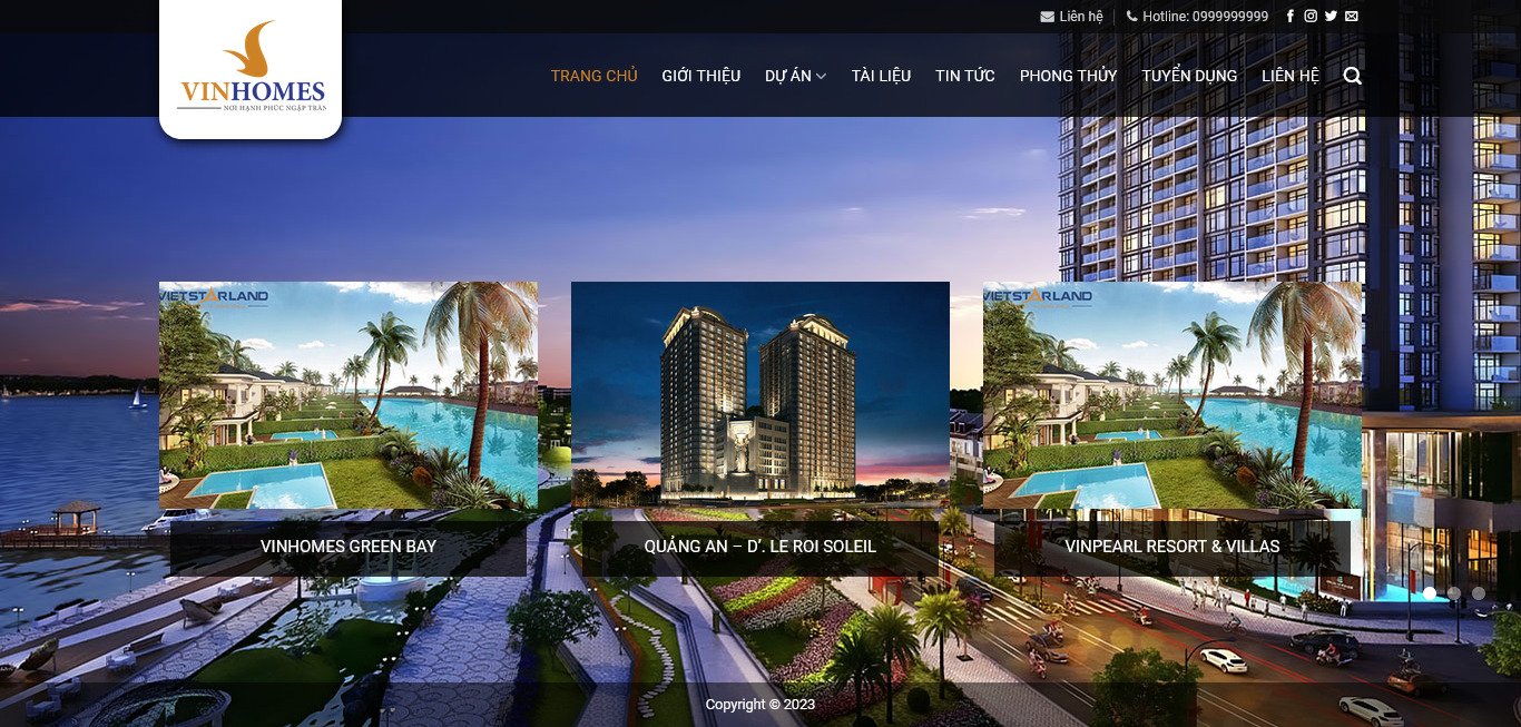 Source Code bán bất động sản VinHome - 02